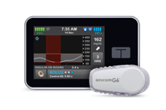 Image of a Tandem t slim Insulin pump