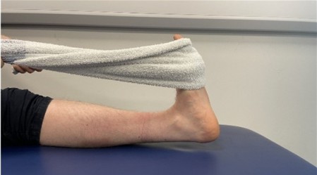 GEH-5028-2-2025 Image 7 Left foot pulled with towel